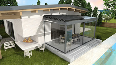 BR-05 Techno Vıew Motorized Glass
