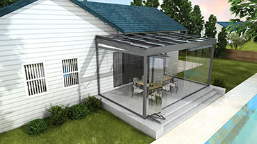 SN-06 Smooth Swing Glazed Wall